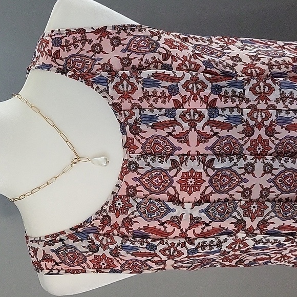 Max Studio Scoop Neck Lined Pull Over Figure Flattering Swing Dress - Size S - Picture 4 of 10